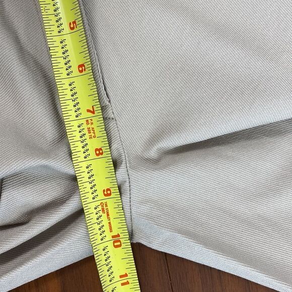 Ariat beige slim leg pants with patchwork detail size 32 - Picture 9 of 10